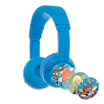 BuddyPhones Play+藍芽學習Plus系列 兒童耳機(藍)【金石堂、博客來熱銷】