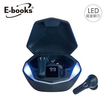 E-books SS39 電競RGB魔影電量顯示藍牙5.3耳機【金石堂、博客來熱銷】