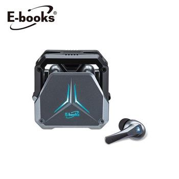 E-books SS47 電競重低音發光真無線藍牙5.3耳機【金石堂、博客來熱銷】