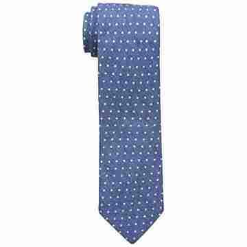 【Tommy Hilfiger】男時尚牛仔星點藍色領帶