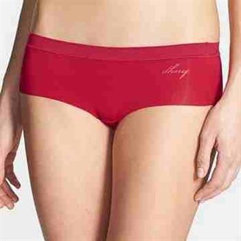 DKNY 女時尚Fusion光滑細纖維紅色三角內著3件組【金石堂、博客來熱銷】