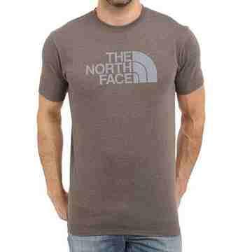 【The North Face】2016男經典標誌棕色圓領短袖ㄒ恤