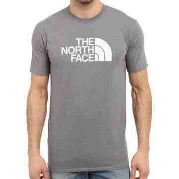 【The North Face】2016男經典標誌中灰色圓領短袖ㄒ恤