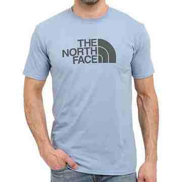 【The North Face】2016男經典標誌褪色藍圓領短袖ㄒ恤
