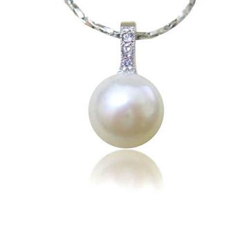 【小樂珠寶】運動風女孩－－－頂級天然珍珠墬鍊【金石堂、博客來熱銷】