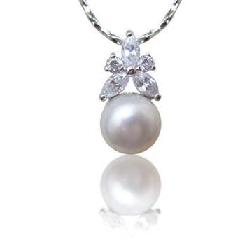 【小樂珠寶】活力無限增添－－－頂級天然珍珠墬鍊【金石堂、博客來熱銷】