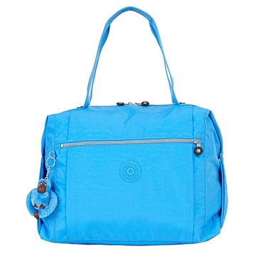 KIPLING 休閒手提袋/旅行袋－水藍 （現貨+預購）