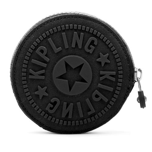KIPLING 拉鍊零錢包－黑 （現貨+預購）