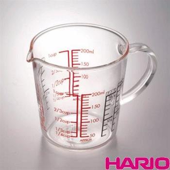 HARIO 玻璃手把量杯200 CMJW－200【金石堂、博客來熱銷】