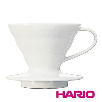 HARIO V60白色01磁石濾杯1~2杯 VDC－01W【金石堂、博客來熱銷】
