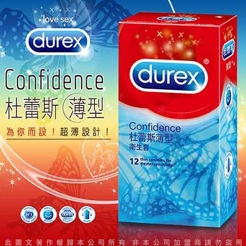 Durex杜蕾斯－薄型 保險套（12入裝）