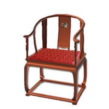 【凱蕾絲帝】木椅通用 高支撐記憶聚合（如意紅）薄坐墊（1人專用）－不含木椅