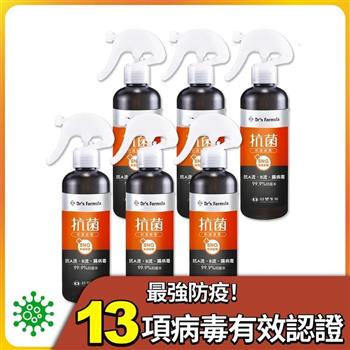 《台塑生醫》Dr’s Formula抗菌防護噴霧255g（6入）