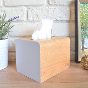 【Tree Style 沐設計】繽紛面紙盒－輕巧型（粉藍色）【金石堂、博客來熱銷】