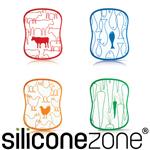 【Siliconezone】施理康食材分類衛生調理砧板（4入裝）