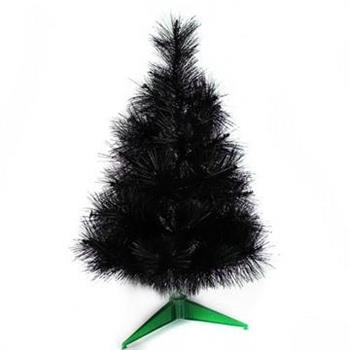 台灣製2尺/2呎(60cm)特級黑色松針葉聖誕樹裸樹 (不含飾品)(不含燈)【金石堂、博客來熱銷】