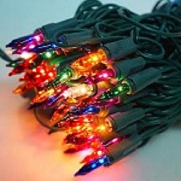 【摩達客】聖誕燈串－100燈彩色樹燈（鎢絲燈－浪漫四彩色）（可搭聖誕樹）YS－XTL100002