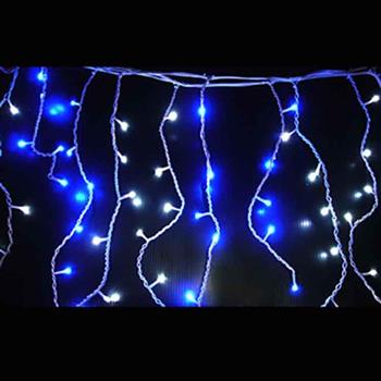 聖誕燈裝飾燈LED燈100燈冰條燈（藍白光）（附控制器跳機）【金石堂、博客來熱銷】