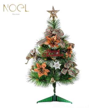【NOEL諾也家飾】1.5尺桌上型松針聖誕樹 （金，銀，紅） 飾品包 紅色系裝飾品【金石堂、博客來熱銷】