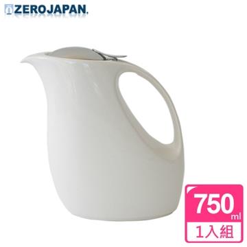 【ZERO JAPAN】企鵝冷熱陶瓷壺（白） 750cc