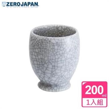 【ZERO JAPAN】冰裂之星杯（白瓷）200cc【金石堂、博客來熱銷】