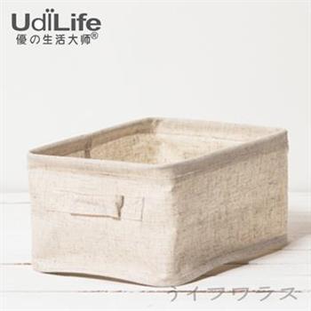 【UdiLife】森/棉麻收納盒/小－3入組【金石堂、博客來熱銷】