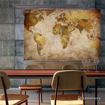 【ARDENNES】壁紙 壁布 中世紀仿古地圖 法國進口 / 居家佈置 DIY / MAP008【金石堂、博客來熱銷】