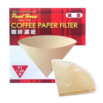 【寶馬牌】椎型咖啡濾紙－1~2杯用 （40枚入×6盒）【金石堂、博客來熱銷】
