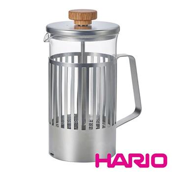 【HARIO】光影之間濾壓茶壺4杯 THT－4MSV【金石堂、博客來熱銷】