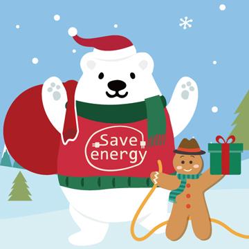 [HOMEHERE] DIY數字油畫/ 聖誕出任務－ 搶救老公公北極熊