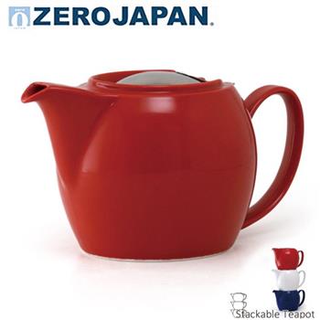 【ZERO JAPAN】堆疊壺380cc（蕃茄紅）【金石堂、博客來熱銷】