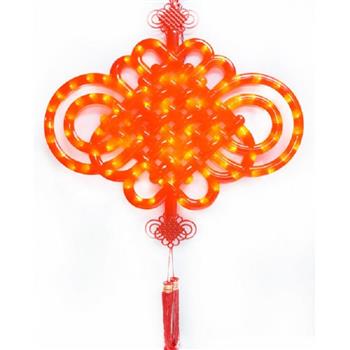 【摩達客】農曆春節特選◎大中國結LED燈串吊飾 （附控制器）【金石堂、博客來熱銷】