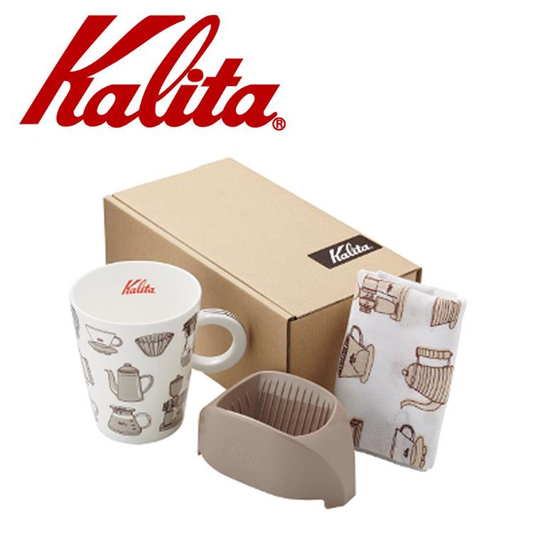 Kalita咖啡馬克濾杯組合（咖啡棕） #73115