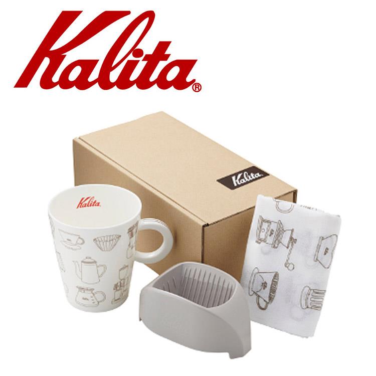 Kalita咖啡馬克濾杯組合（大象灰） #73116
