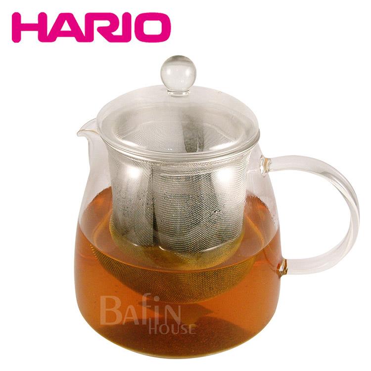 【日本 HARIO】耐熱泡茶玻璃壺 附濾網 700ml （CHEN－70T）