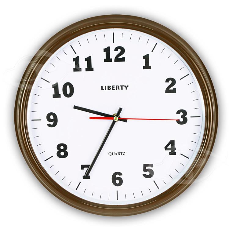 【LIBERTY利百代】14吋簡約復古掛鐘 LB－1007
