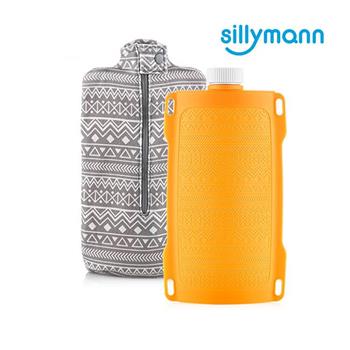 【韓國sillymann】100%鉑金矽膠保溫水瓶（黃）－700ml【金石堂、博客來熱銷】