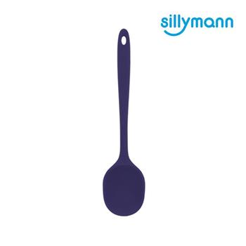 【韓國sillymann】 100%鉑金矽膠精品一體成型拌炒勺（藍）【金石堂、博客來熱銷】
