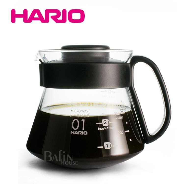 【HARIO】微波耐熱咖啡壺 360ml（XVD－36B）