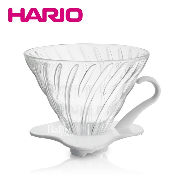 【HARIO】V60 02玻璃濾杯 1~4杯（VDG－02W）