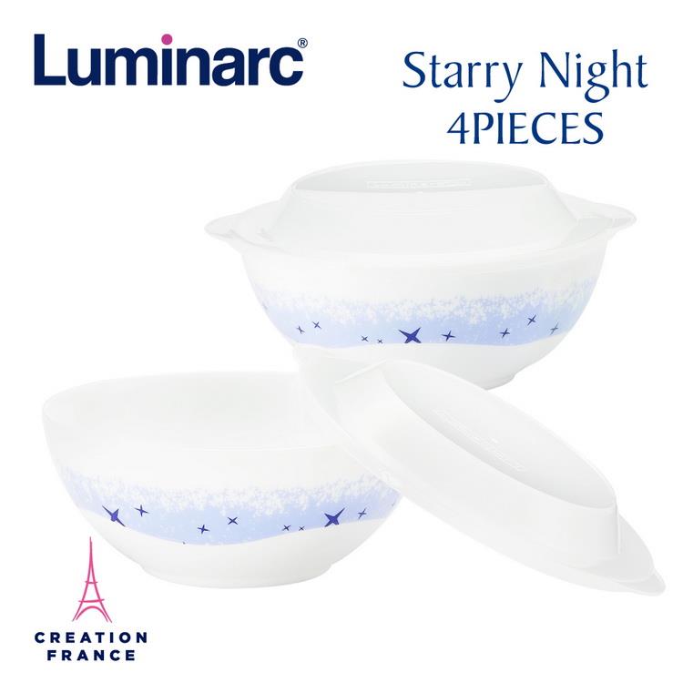 【Luminarc 樂美雅】璀璨星空2入拉麵碗組
