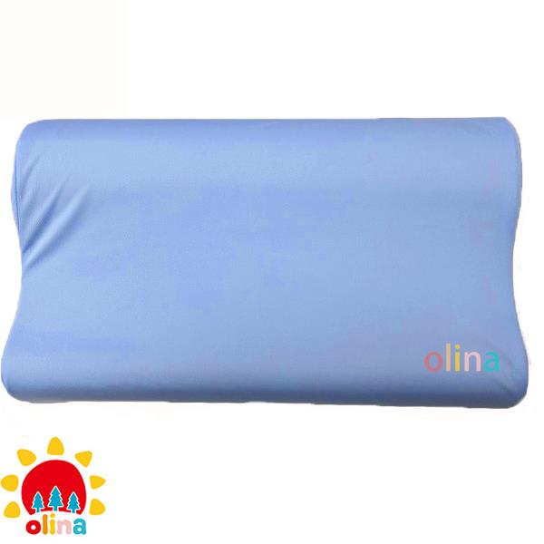 【OLINA】MIT涼感透氣3M記憶枕－3M防蹣抗菌枕套+日本高密度記憶棉－2入組