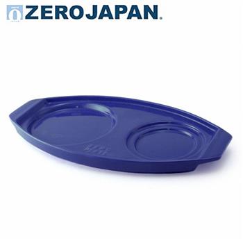 【ZERO JAPAN】陶瓷典雅造型托盤（藍色）【金石堂、博客來熱銷】