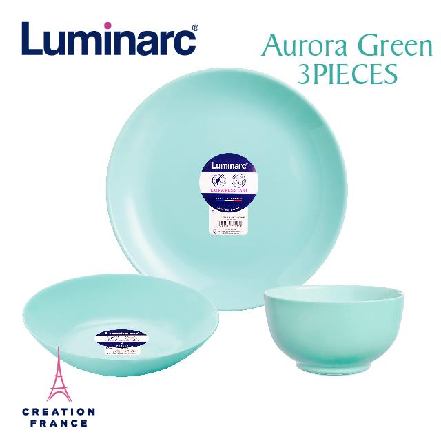 【Luminarc 樂美雅】蒂芬妮藍3件式餐具組（ARC－301－LG）