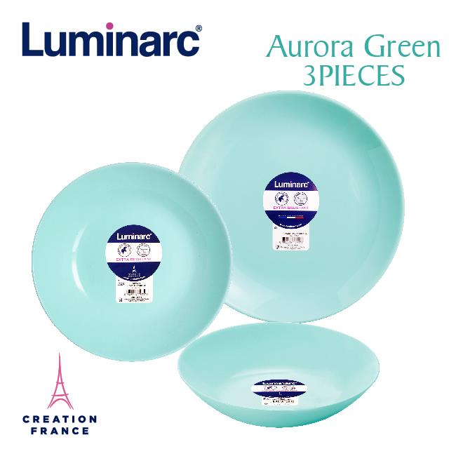 【Luminarc 樂美雅】蒂芬妮藍3件式餐具組（ARC－302－LG）