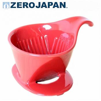 【ZERO JAPAN】典藏陶瓷咖啡漏斗（番茄紅）（小）【金石堂、博客來熱銷】