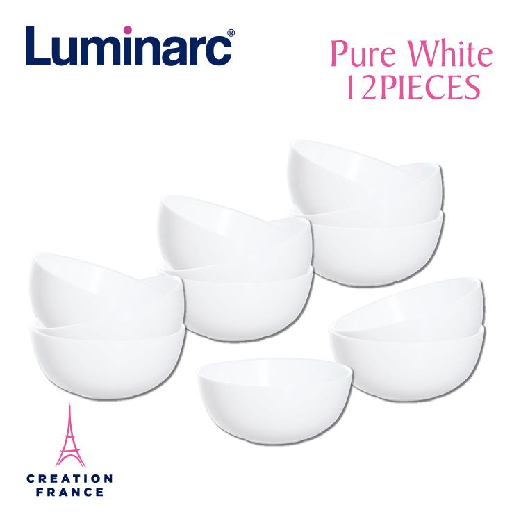 【Luminarc 樂美雅】純白12件式餐具組（ARC－1201－DW）