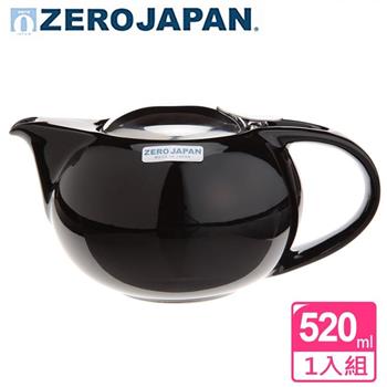 【ZERO JAPAN】嘟嘟陶瓷壺（黑色）520cc【金石堂、博客來熱銷】