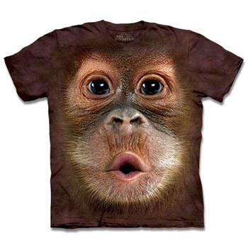【摩達客】自然純棉系列 可愛猩猩臉 T恤【金石堂、博客來熱銷】