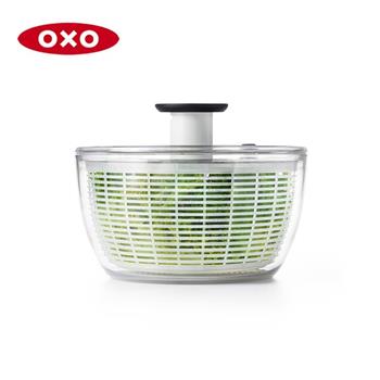 【OXO】按壓式蔬菜脫水器 （大）【金石堂、博客來熱銷】